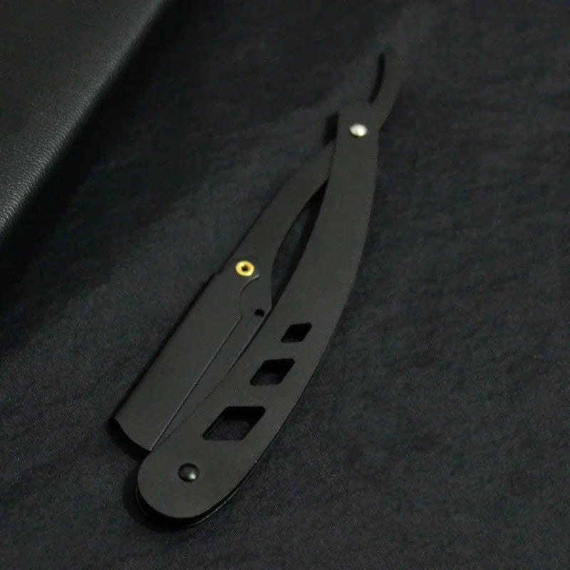 Professional Stainless Steel Folding Straight Edge Barber Razor