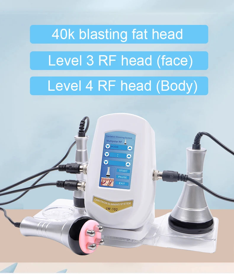 40K Ultrasonic Cavitation and RF Body Slimming Massager - 12
