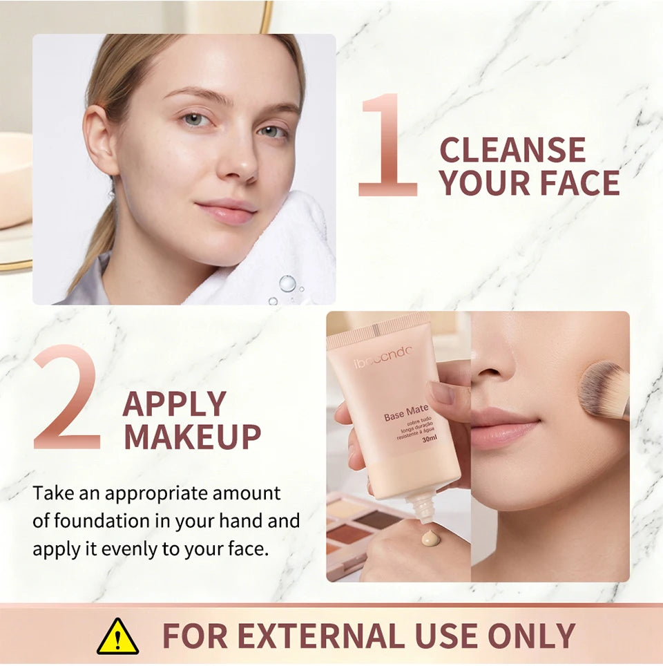Long-Lasting Waterproof Matte Liquid Foundation - 16