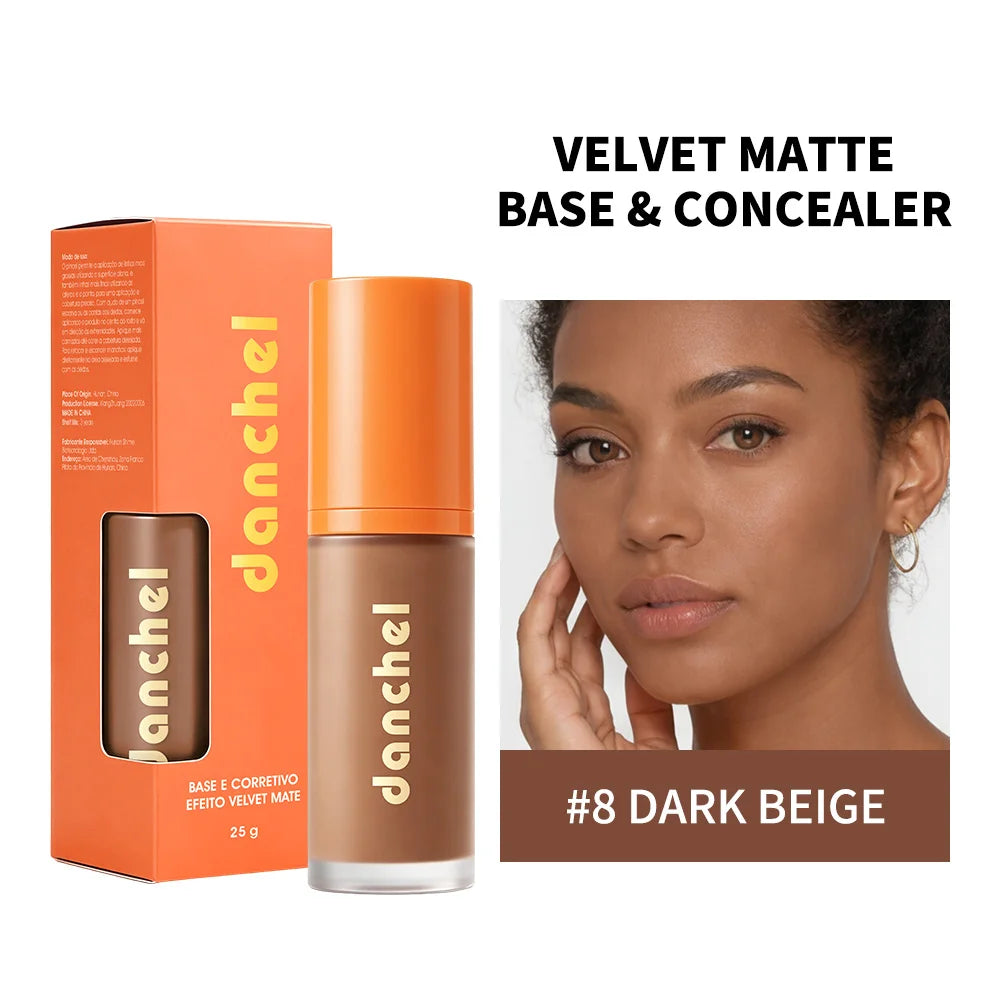 2-in-1 Velvet Matte Liquid Foundation and Concealer - 29
