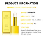 24K Gold Color-Changing Moisturizing Lip Balm