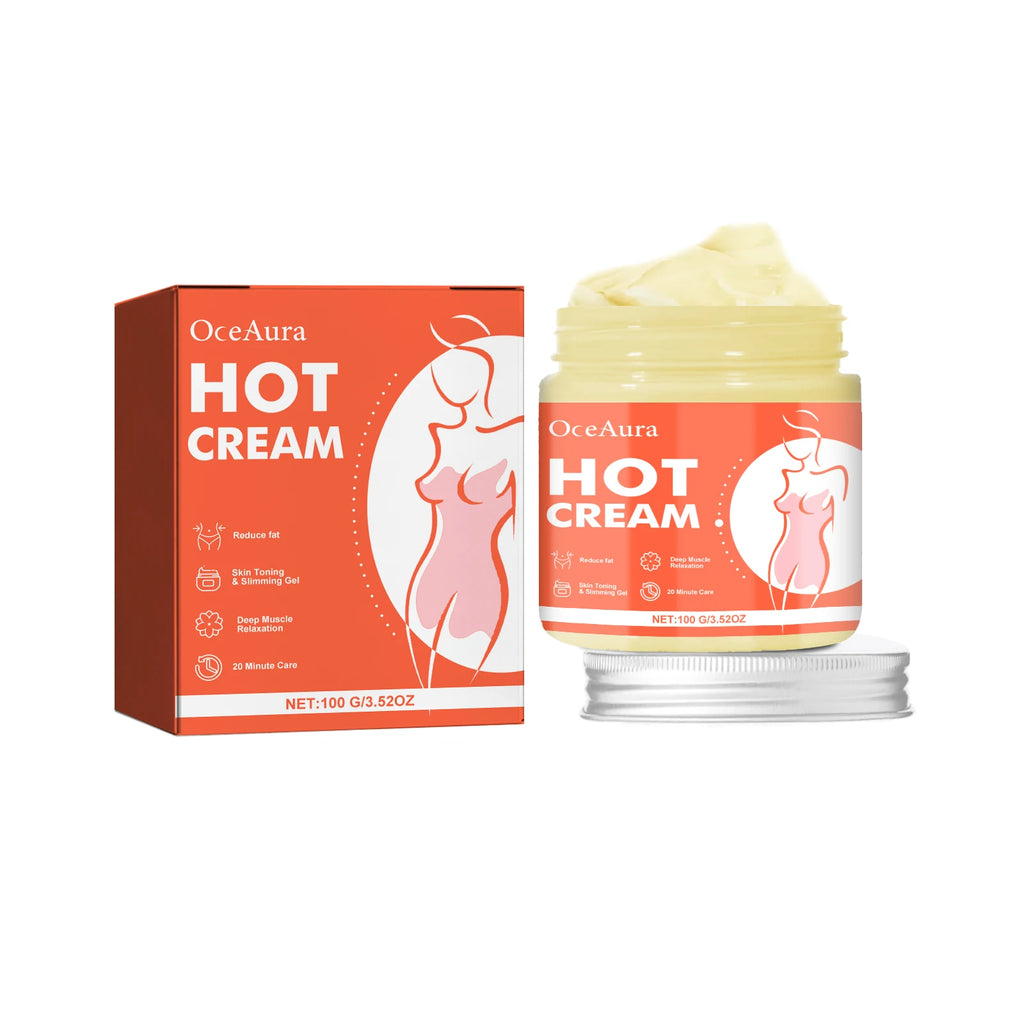 Anti-Cellulite Thermal Massage Cream for Body Slimming and Toning