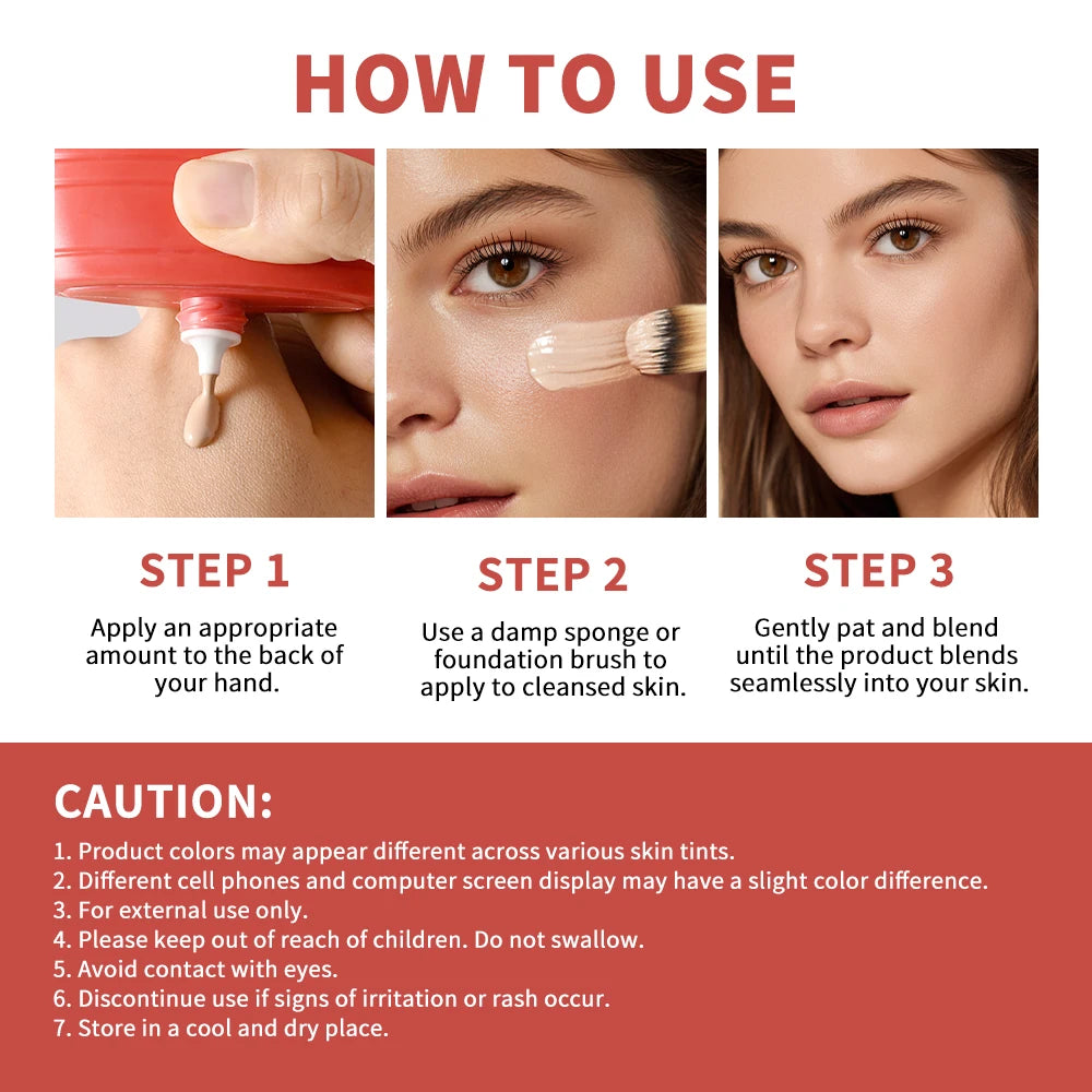 Buildable Glow Skin Tint Foundation for Radiant Coverage - 6