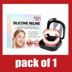 Comfort Fit Silicone Dentures Upper and Lower Set