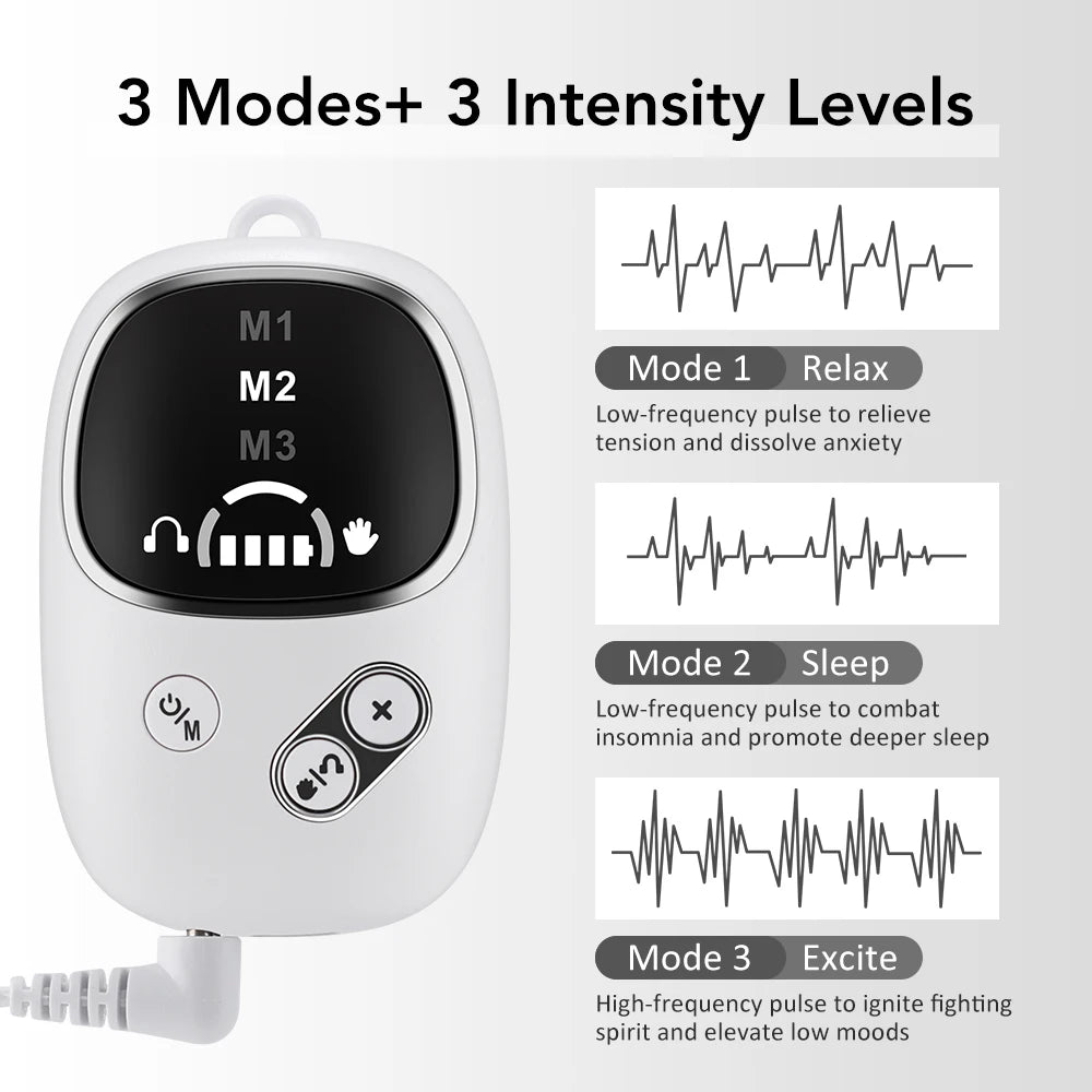 CES Cranial Electrotherapy Stimulation Sleep Aid Device - 4