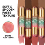 2-in-1 Dual Ended Bronzer and Blush Makeup Stick