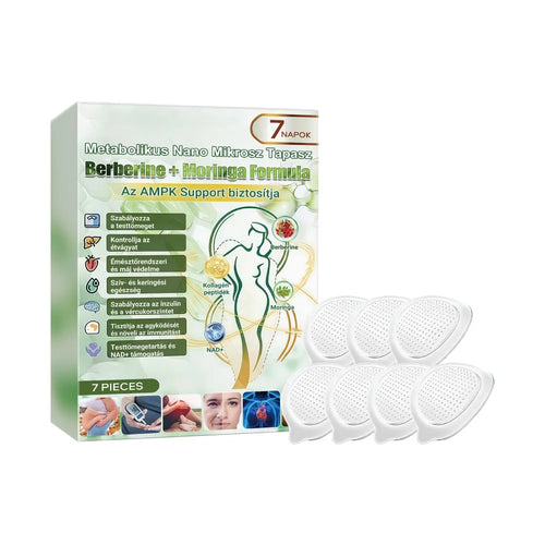 Berberine and Moringa Nano Transdermal Weight Management Patches