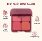 4-Shade Soft Blur Face Blush Palette