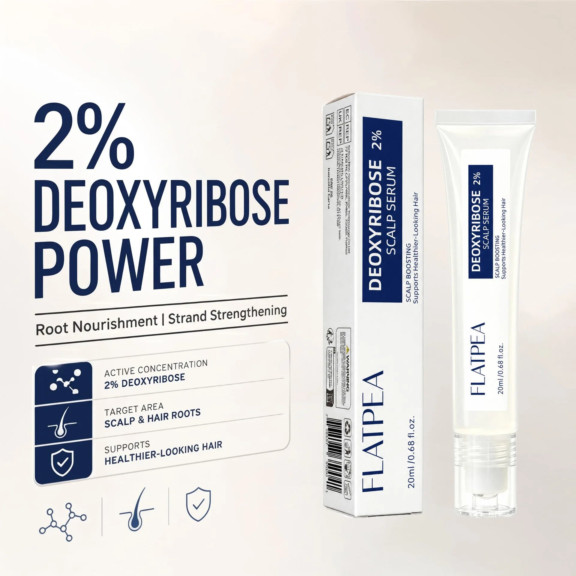 2% Deoxyribose Scalp & Hairline Strengthening Serum - 6