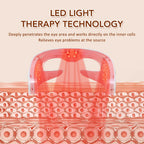3D Red Light Therapy Eye Massager for Fatigue and Dark Circles