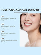 Instant Cosmetic Smile Veneers for Missing or Stained Teeth