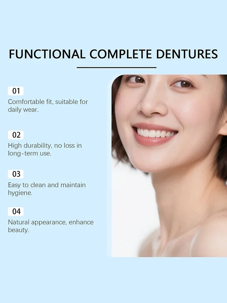 Instant Cosmetic Smile Veneers for Missing or Stained Teeth