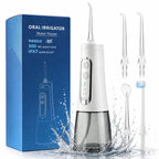Portable Cordless Water Flosser for Teeth and Braces