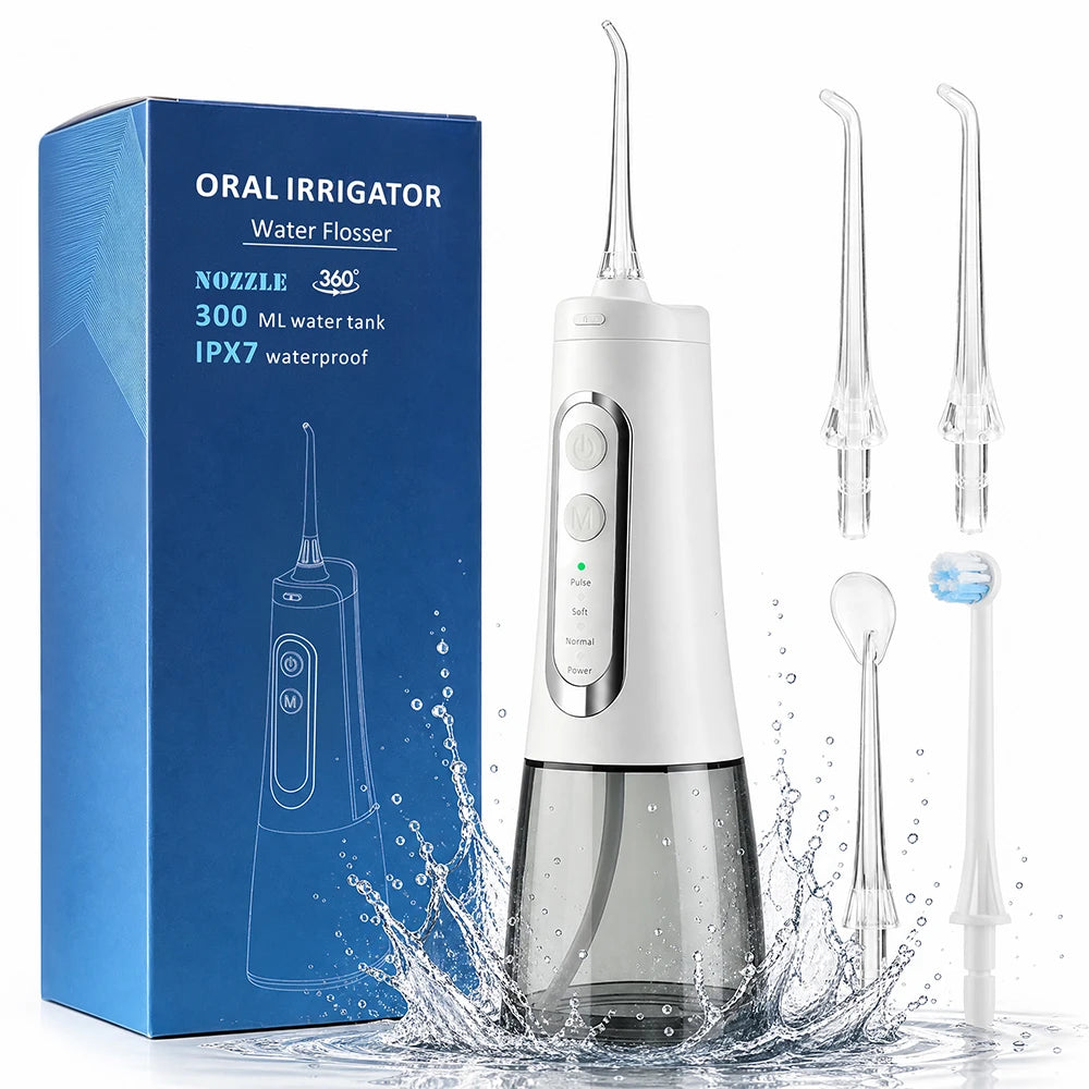 Portable Cordless Water Flosser for Teeth and Braces - 17