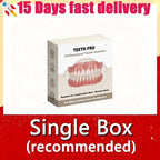 Realistic Silicone Cosmetic Dentures for Instant Smile Correction