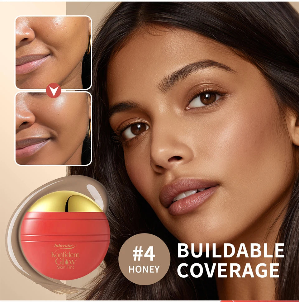 Buildable Glow Skin Tint Foundation for Radiant Coverage - 9