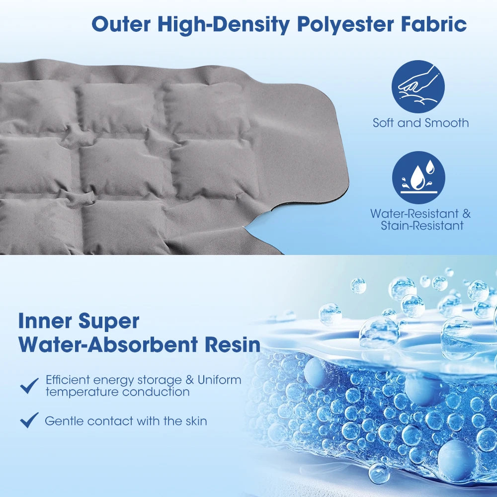 Reusable Hot and Cold Knee Ice Pack Wrap - 11