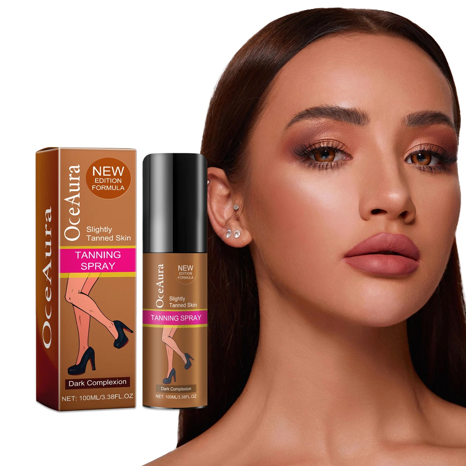 Sunless Self-Tanning Body Spray for Natural Glowing Skin - 3