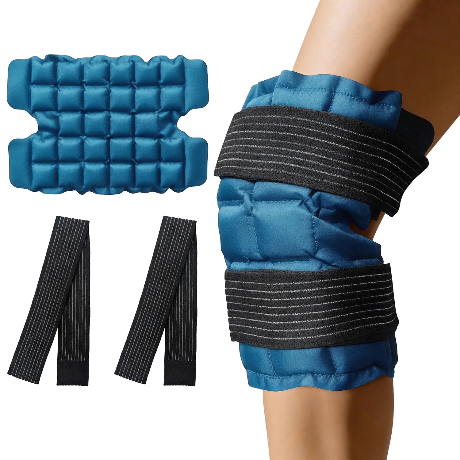 Reusable Hot and Cold Knee Ice Pack Wrap - 20