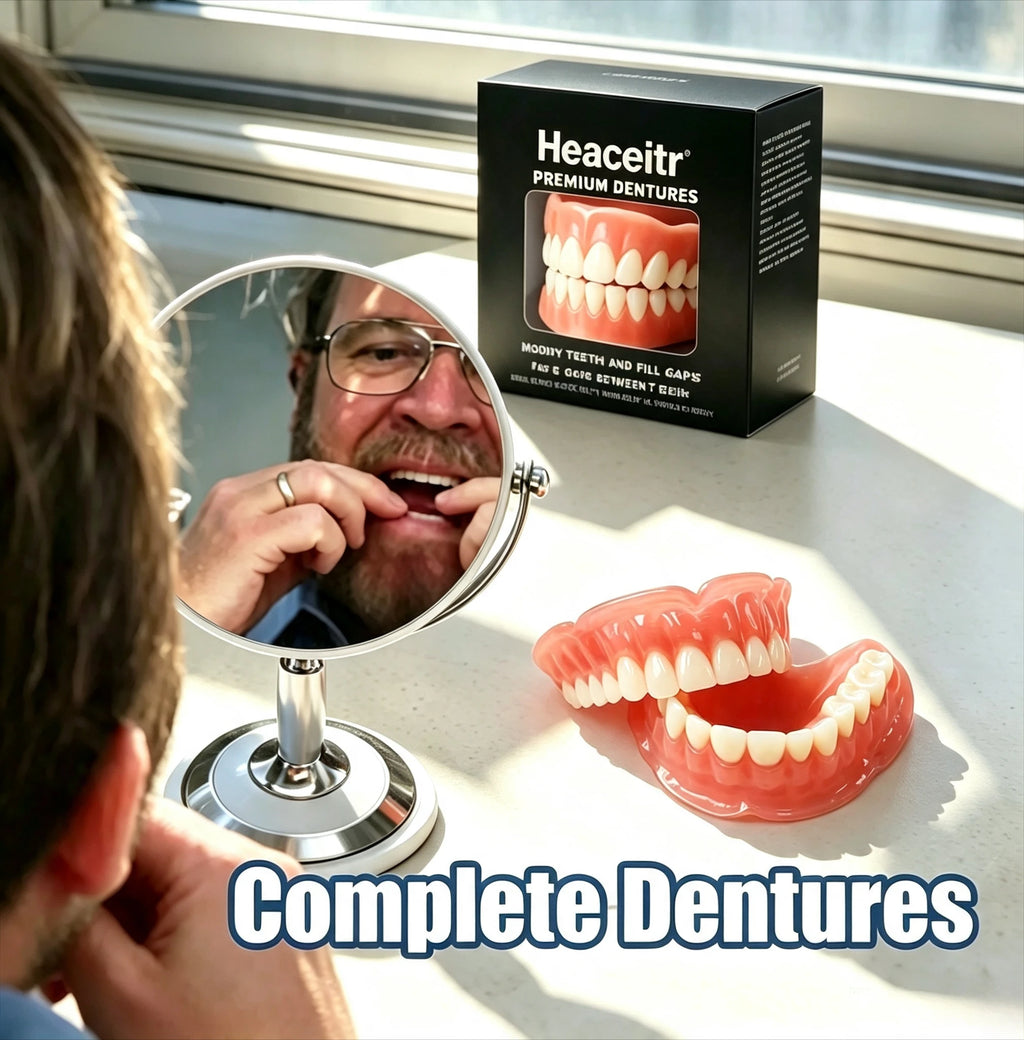 Boil-to-Fit Custom Comfort Smile Dentures for Natural Look