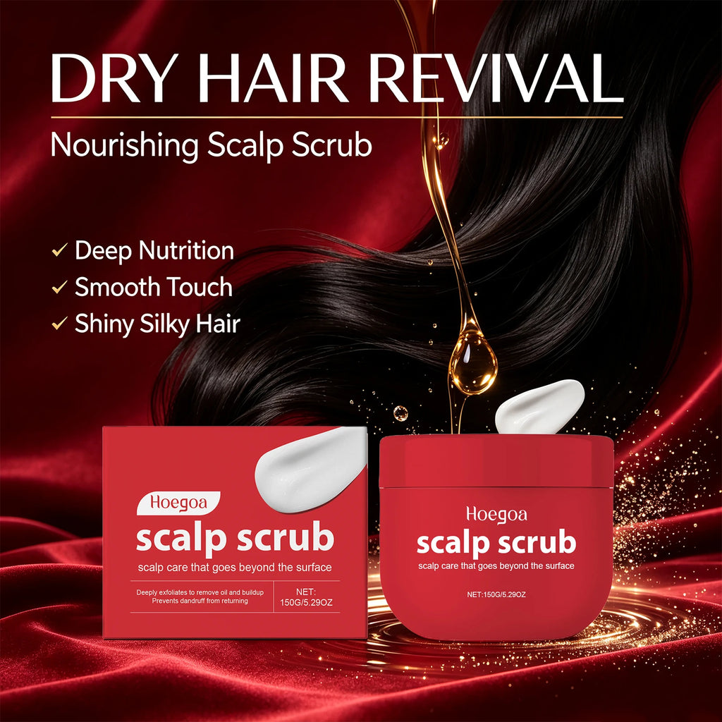 Deep Cleansing Scalp Exfoliating Scrub for Dandruff and Oil Control