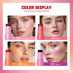 Cooling Water Jelly Blush Stick for Lips and Cheeks