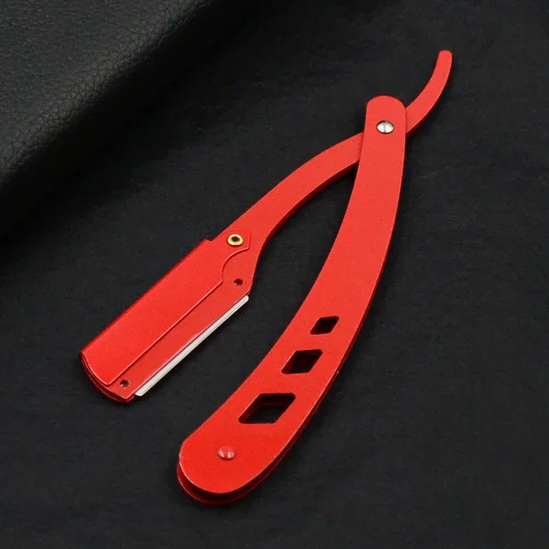 Professional Folding Straight Edge Barber Razor for Hair Shaving - 26