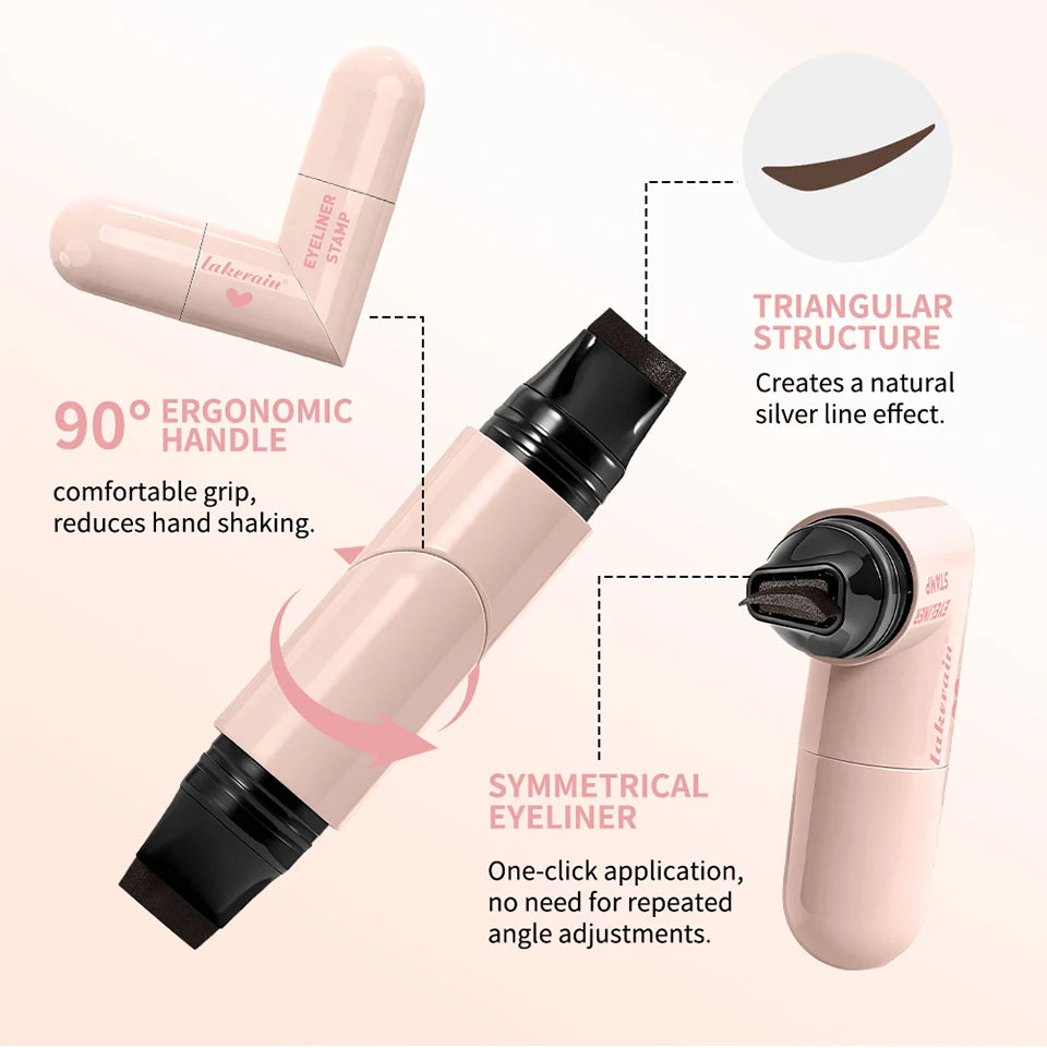 Waterproof Winged Eyeliner Stamp for Beginners - 14