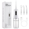 Portable Rechargeable Dental Water Flosser with 3 Cleaning Modes