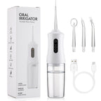 Portable Rechargeable Dental Water Flosser with 3 Cleaning Modes
