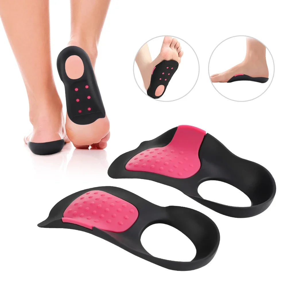 Orthopedic Arch Support Insoles for Flat Feet Correction