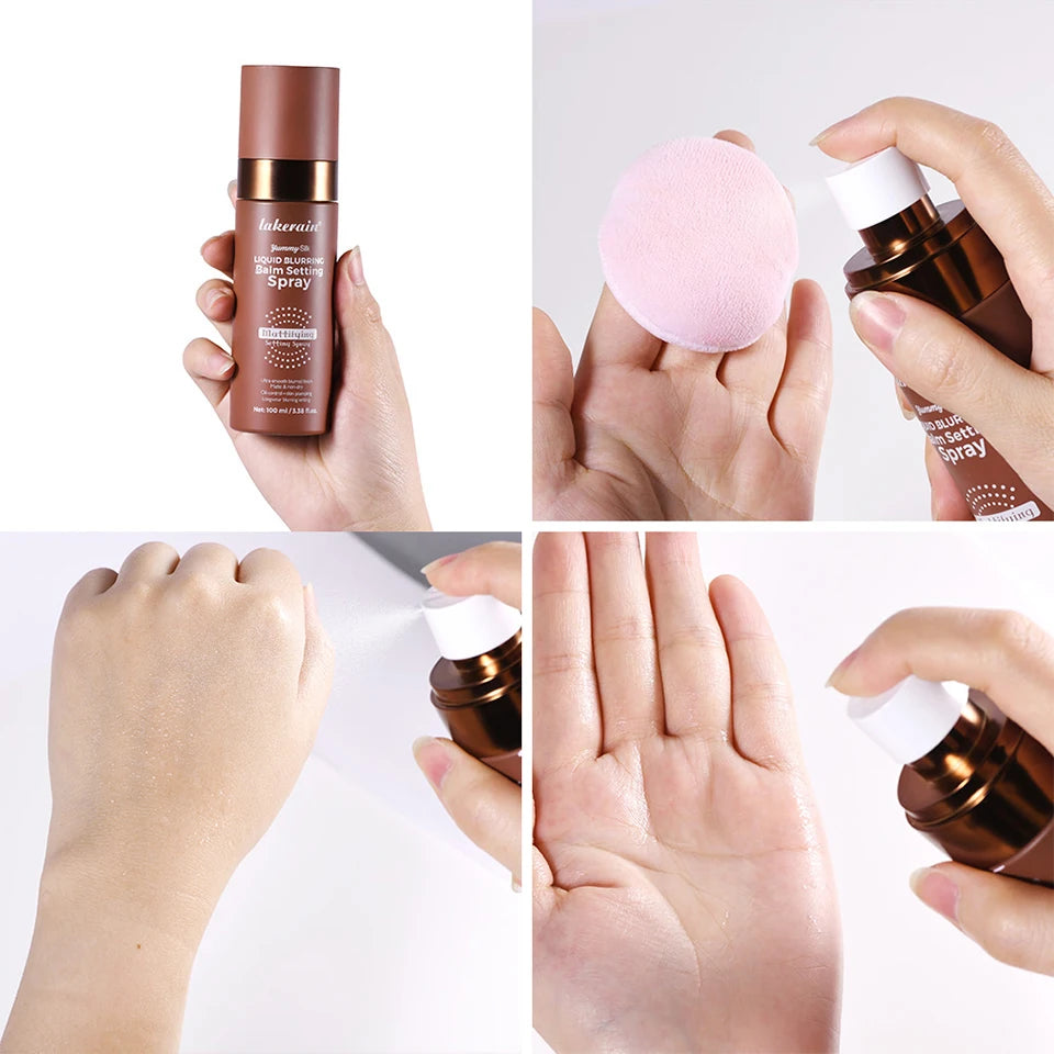 Long-Lasting Oil Control Liquid Blurring Matte Makeup Setting Spray - 17