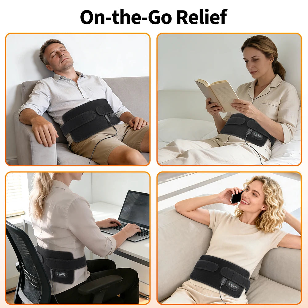 Red and Infrared Light Therapy Belt for Body Pain Relief - 13