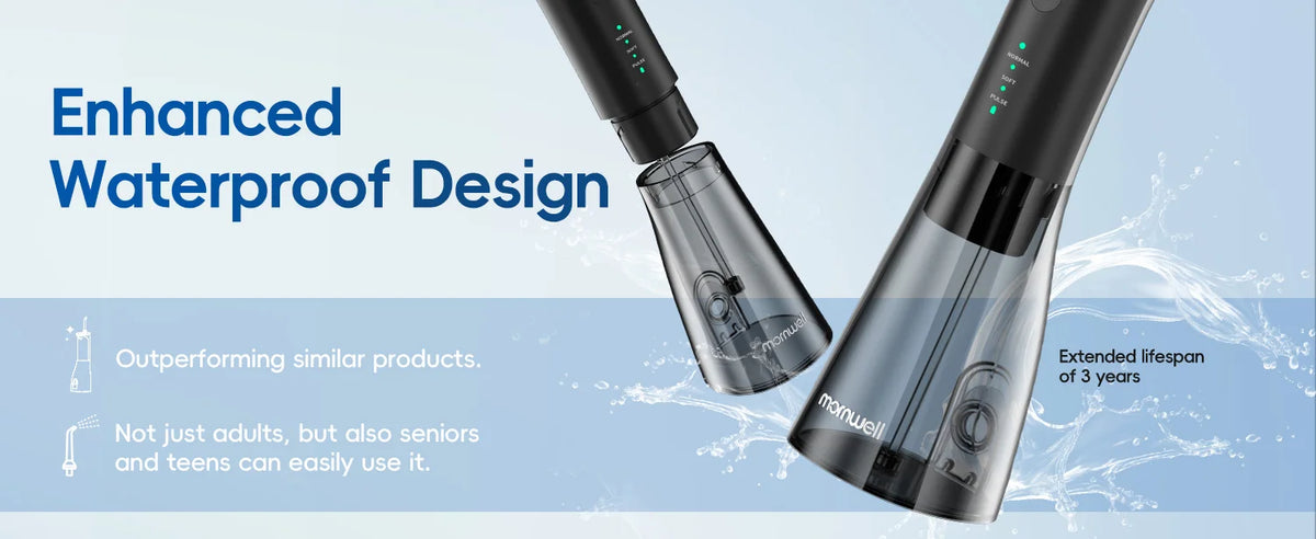 Electric Toothbrush and Water Flosser Dental Care Set