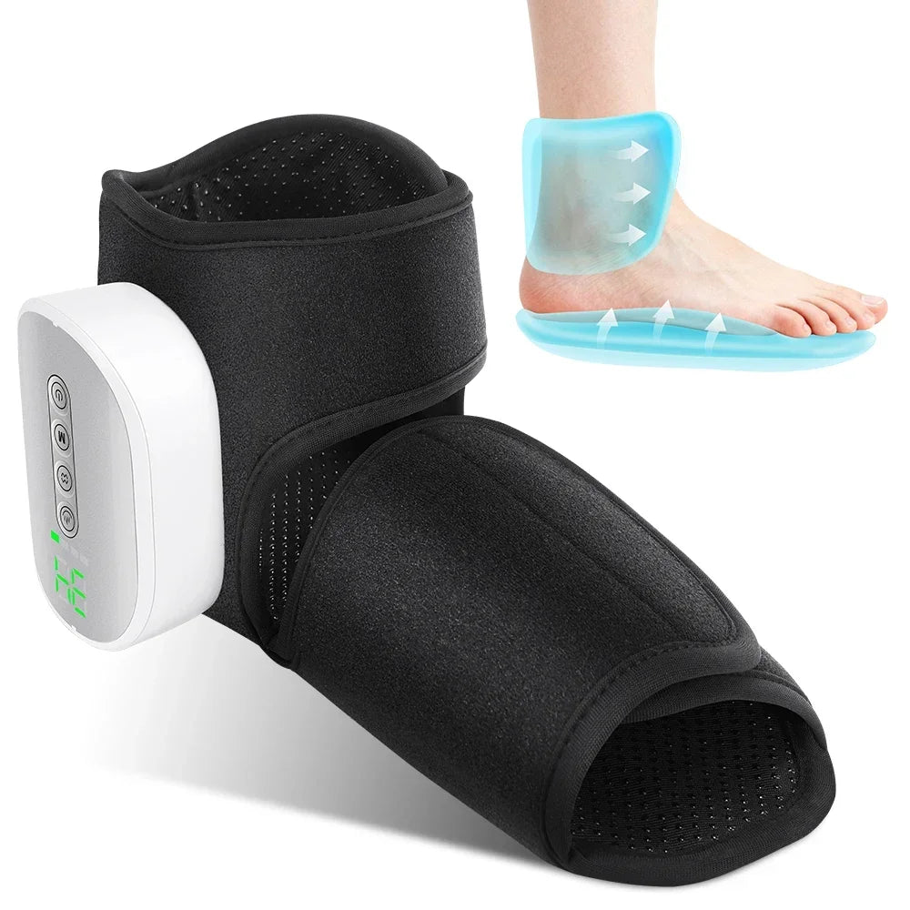 Heated Air Compression Ankle and Foot Massager - 1