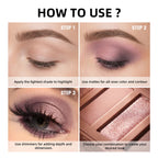 Mini Soft Pink Eyeshadow Palette