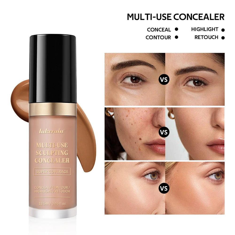 Multi-Use Full Coverage Sculpting Concealer for Face - 2