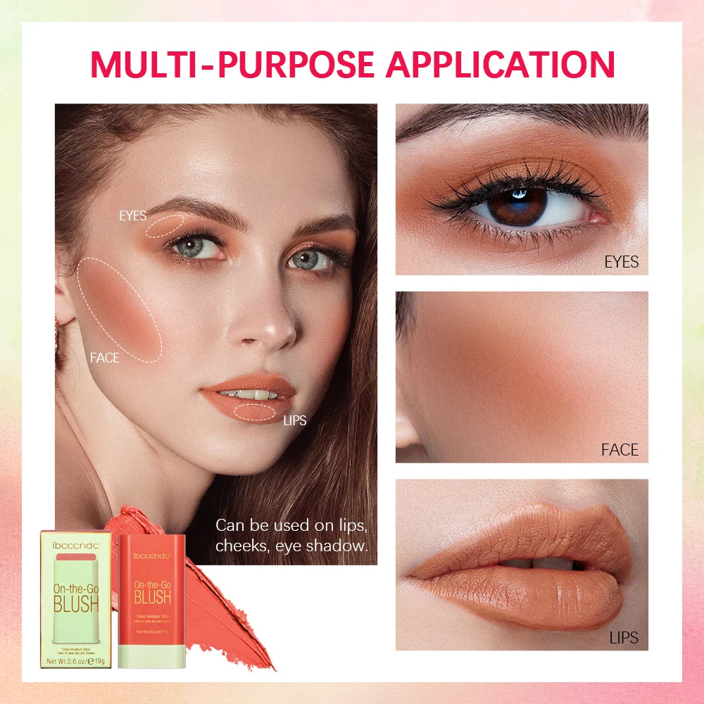 Matte Cream Blush and Lip Tint Stick