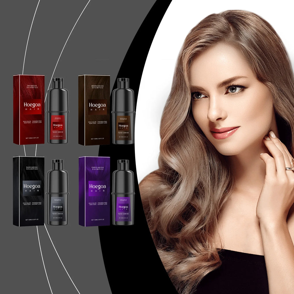 Instant Nourishing Hair Color Shampoo