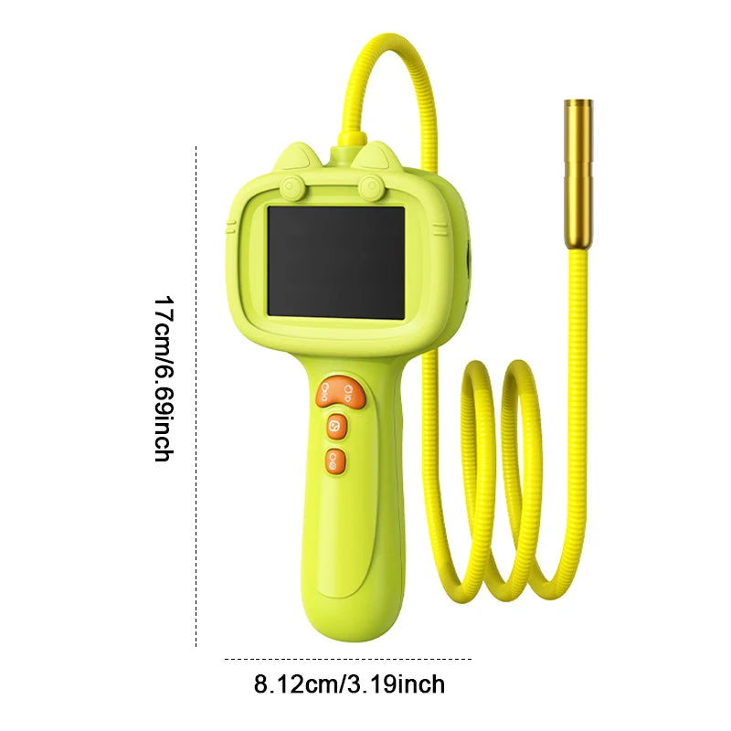 HD Digital Borescope Inspection Camera for Kids Nature Exploration