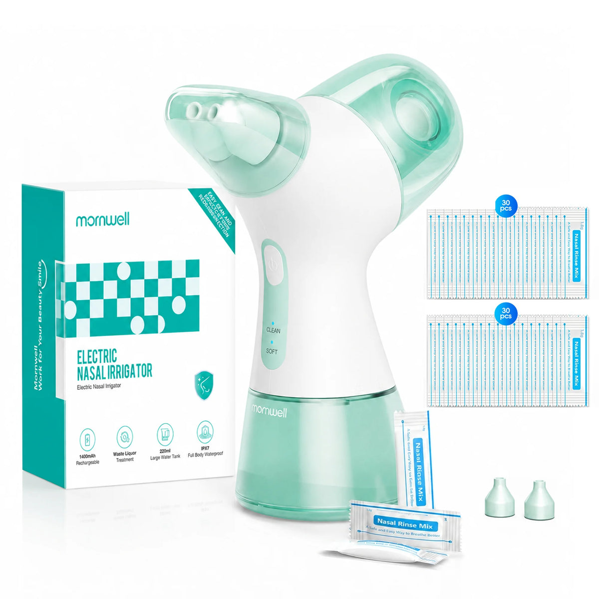 Electric Nasal Irrigation System for Sinus Relief