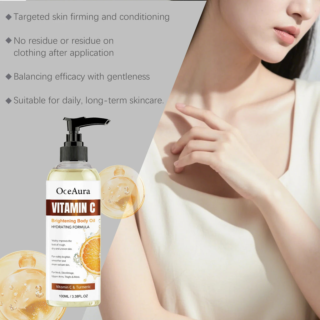 Turmeric Vitamin C Brightening and Hydrating Body Oil