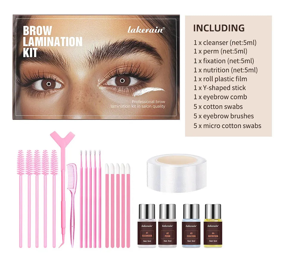 Professional Eyebrow Lamination Lifting and Styling Kit