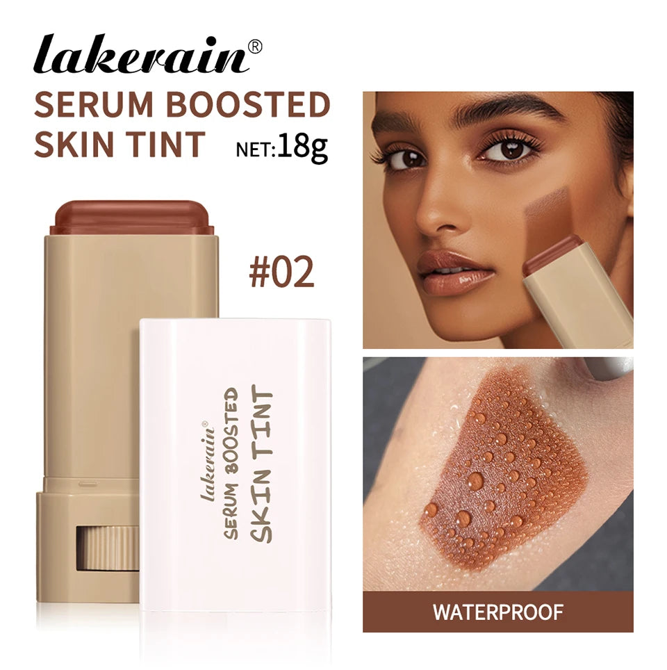 Matte Foundation Stick with Built-in Blending Brush