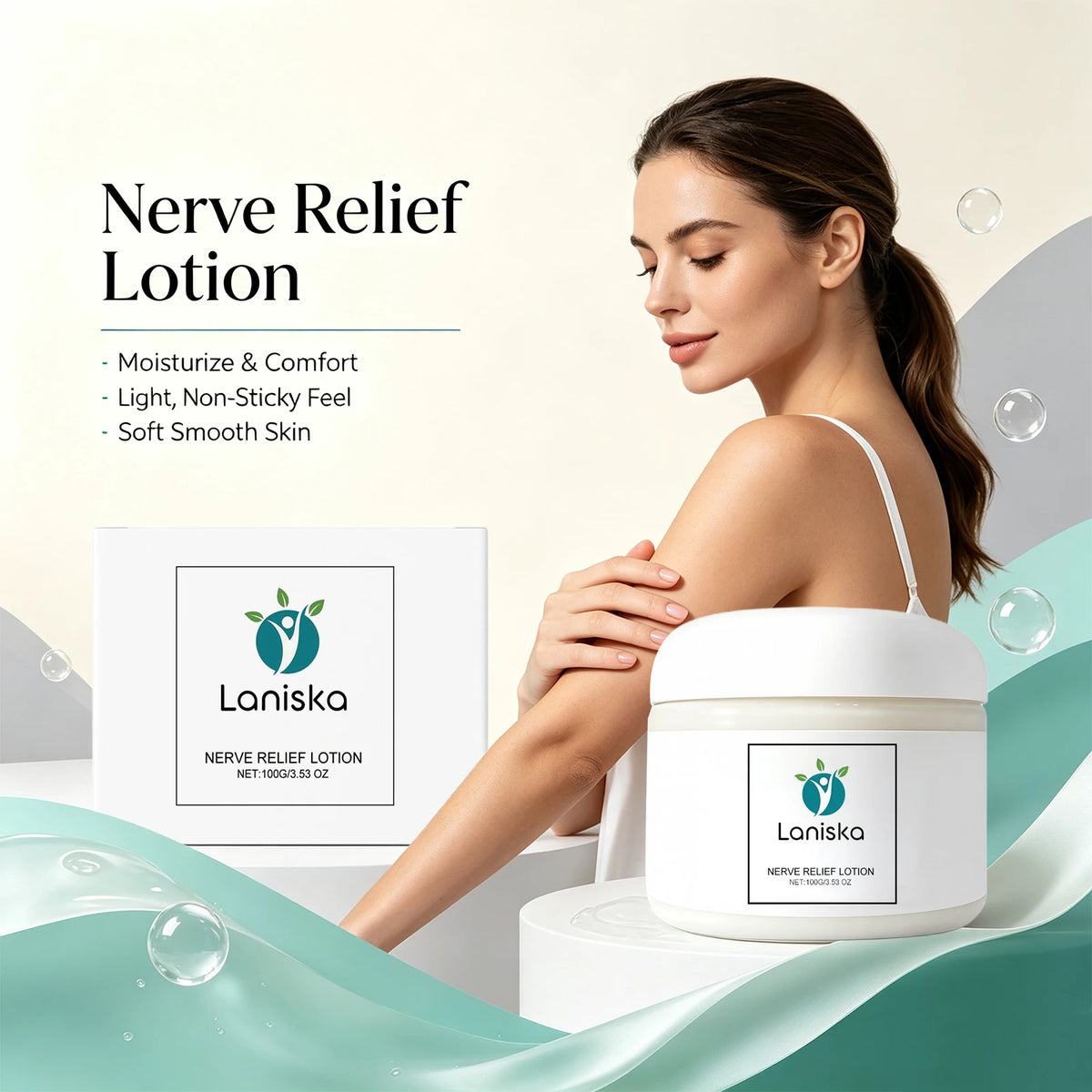 Soothing Nerve Relief Body Lotion for Tired Skin