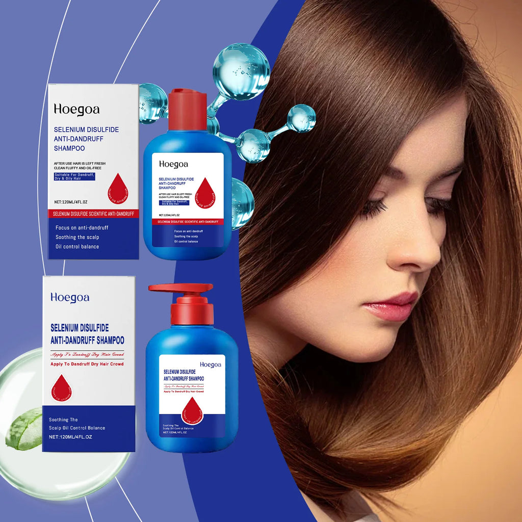 Selenium Disulfide Anti-Dandruff Scalp Treatment Shampoo