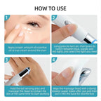 3-in-1 LED Photon Eye & Face Massager for Dark Circles and Puffiness