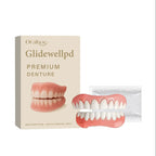 Temporary Silicone Cosmetic Dentures for Missing Teeth