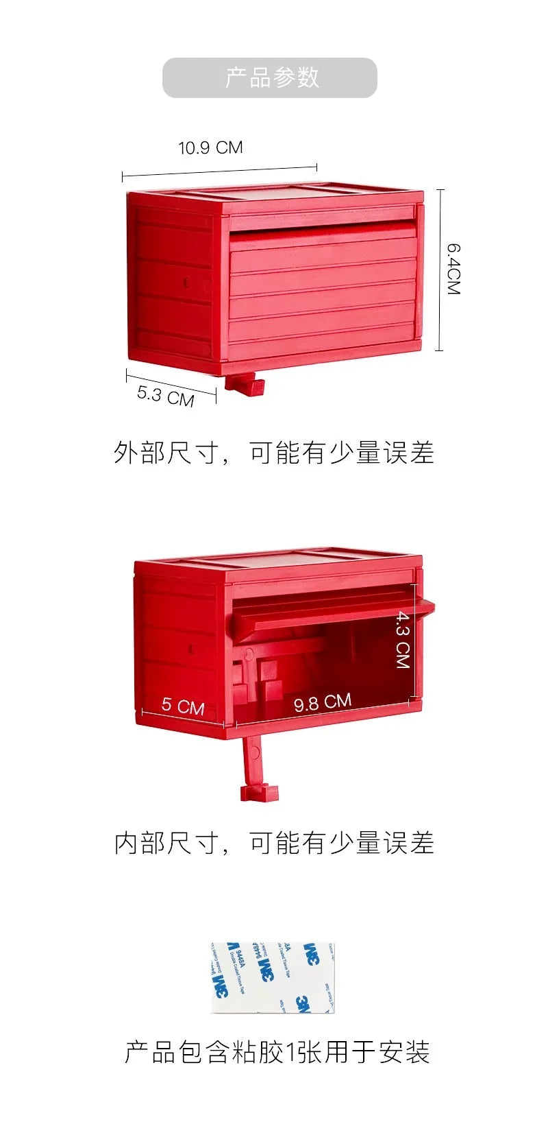 1:64 Scale Model Car Garage Wall Key Holder with Display Shelf