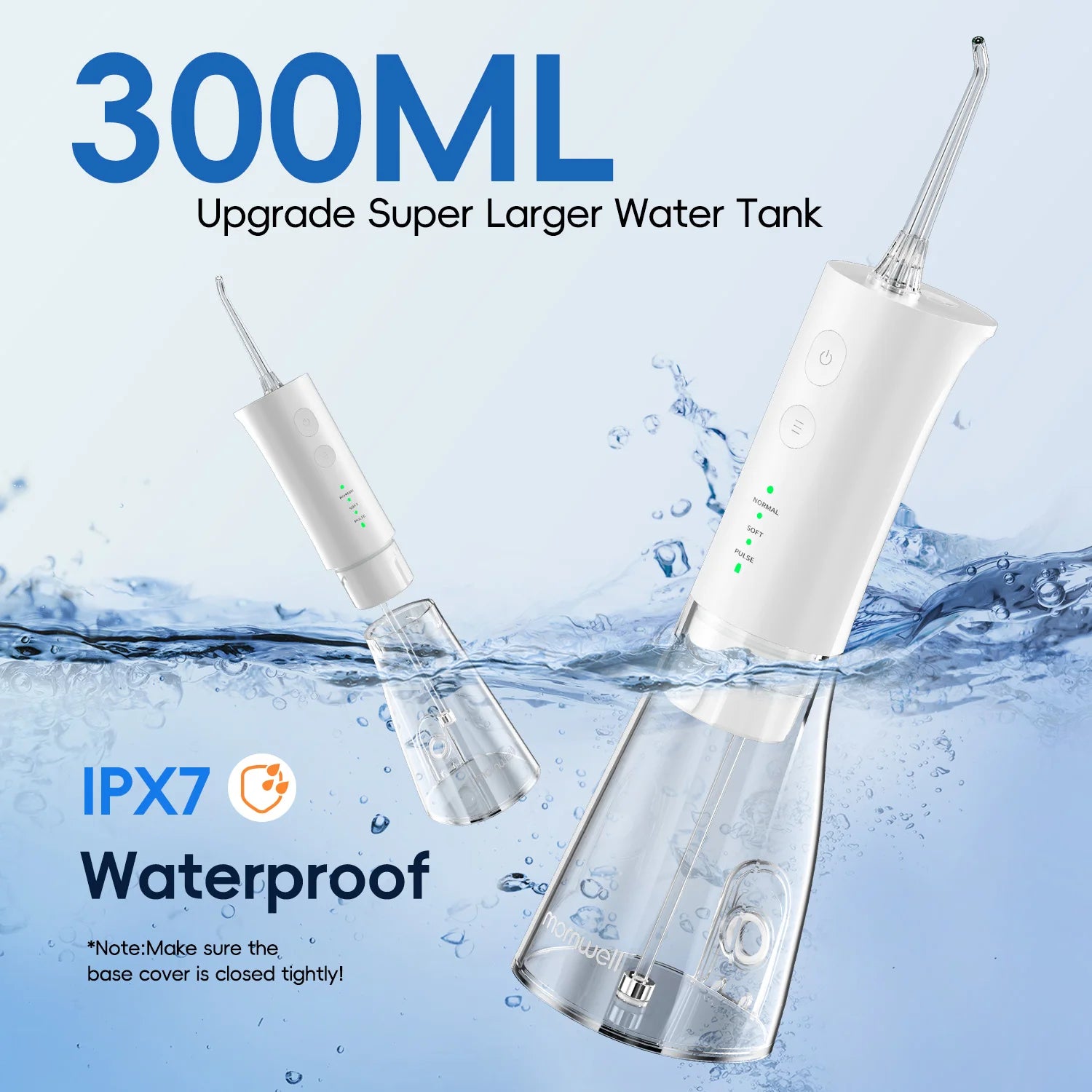 Portable Cordless Water Flosser for Teeth Cleaning - 6